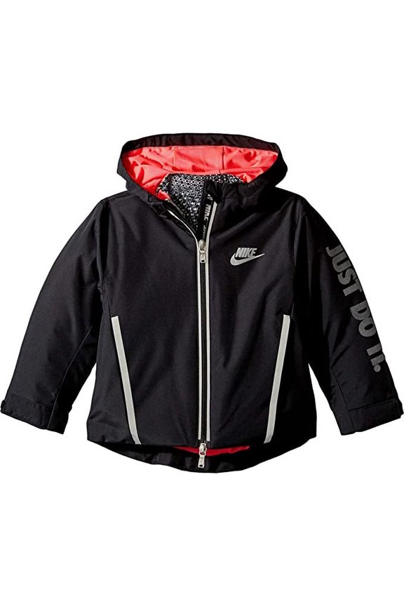 Kids Baby Girl's Systems Jacket (Toddler) Black 2T