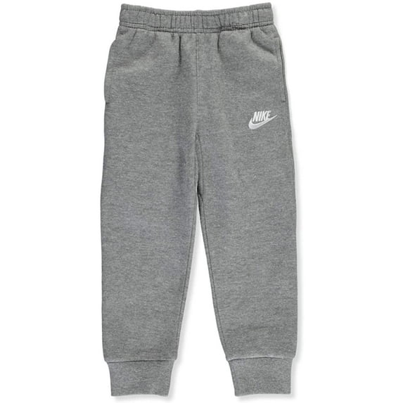 Nike Kids Boys Club Fleece Rib Cuff Pants Little Kids 2 Carbon Heather