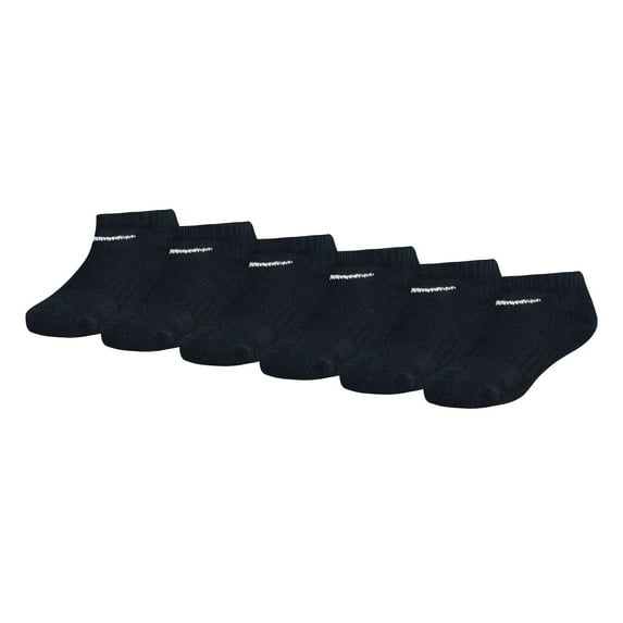 Kids Nike 6-pk. Dri-FIT Performance No-Show Socks Color: Black Size: 4-5