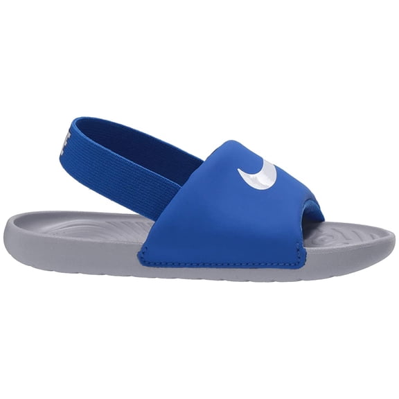Nike Kids Kawa Slide (Infant/Toddler) Hyper Cobalt/White/Wolf Grey