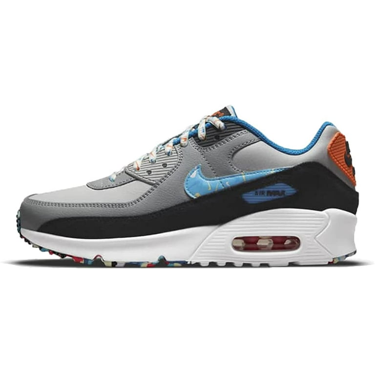 Nike Kids Shoes Air Max 90 LTR GS DM7594-001 Big Kid Grey Fog