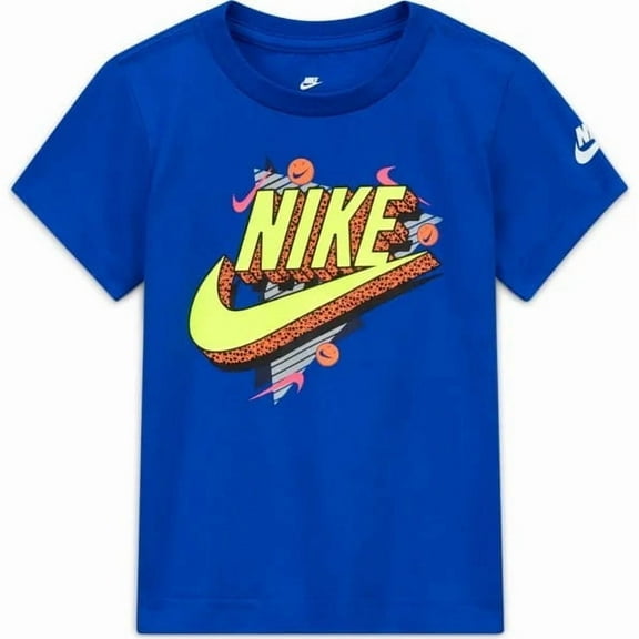 Nike Kids Short Sleeve Game Royal Graphic T-Shirt (Little Kids) Blue