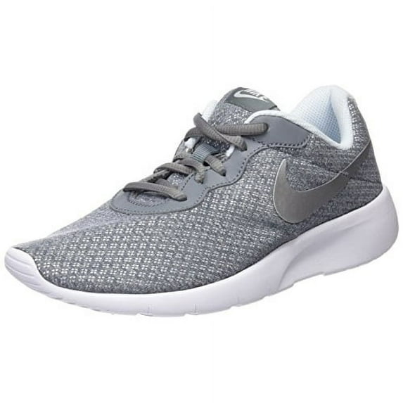 Nike Kids Tanjun (GS) Running Shoe Cool grey/metallic silver
