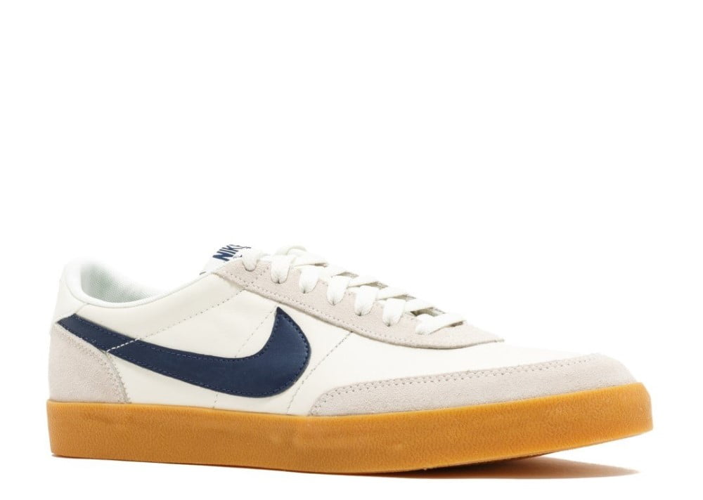 Men's Nike Killshot 2 Leather Sail/Midnight Navy-Gum Yellow (432997 107) - 8.5