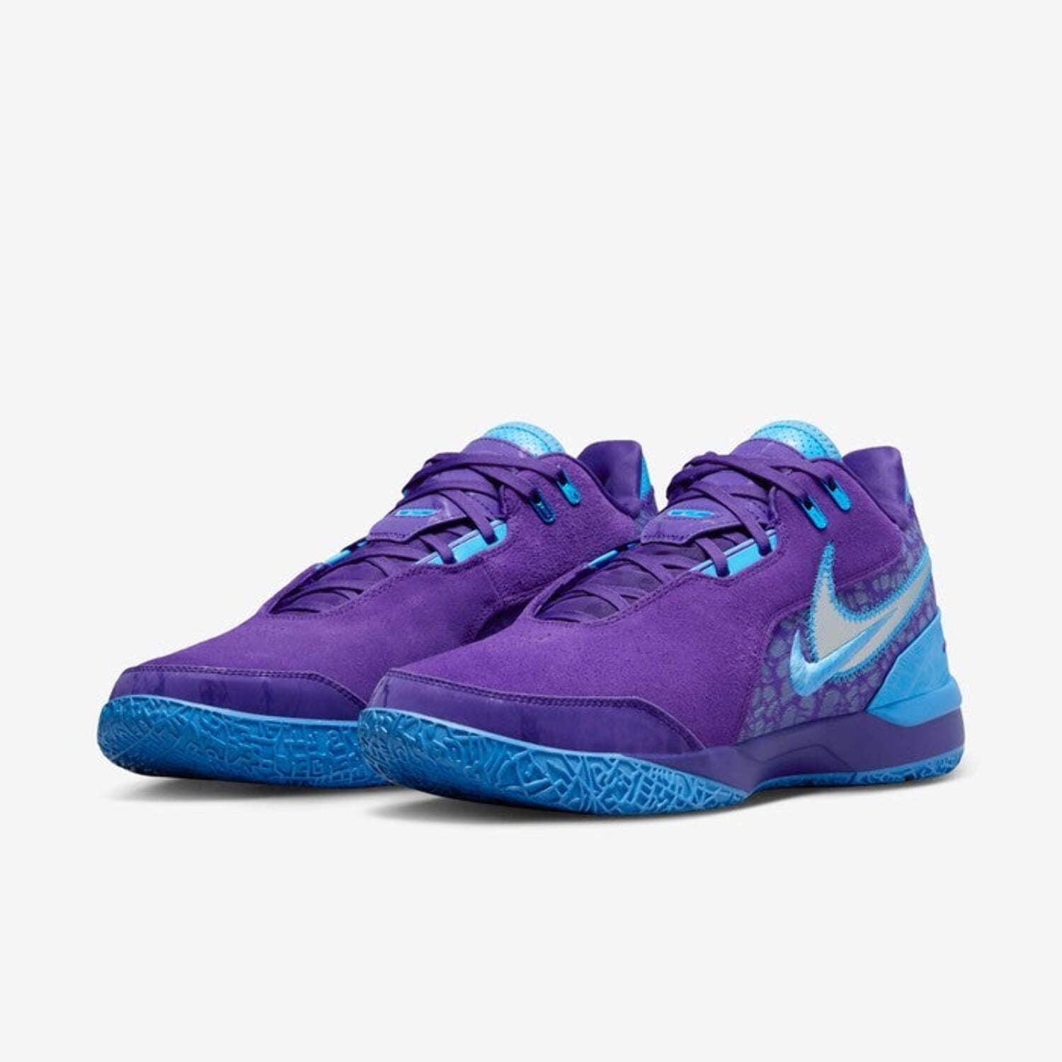 mens purple basketball shoes