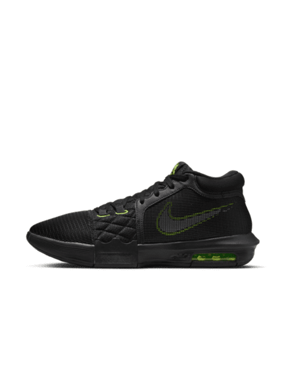 LeBron Witness 8 FB2239-002 Sneakers Men 11.5 Black Basketball Shoes TF4419