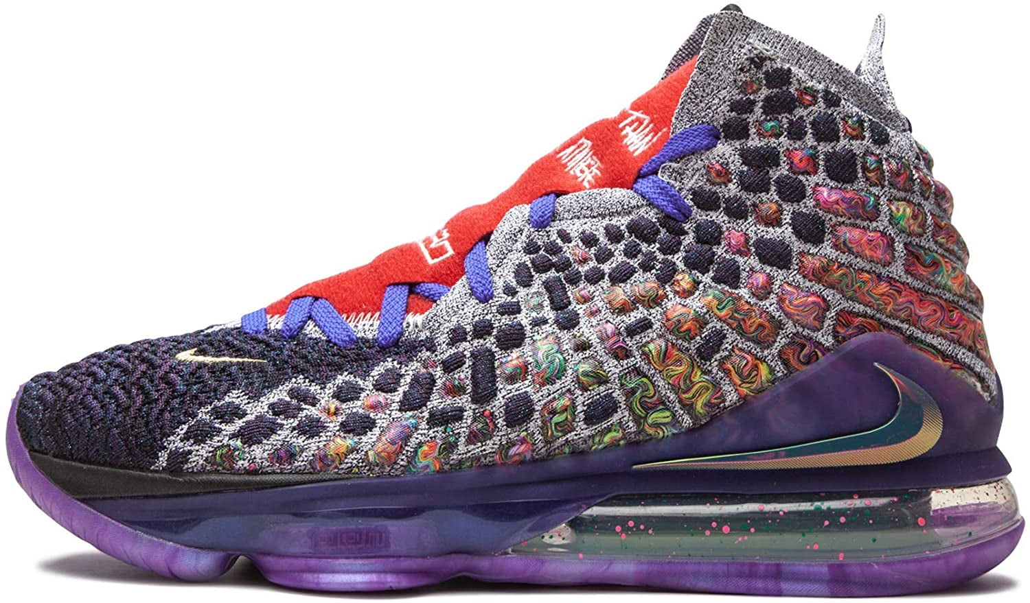 Nike Lebron 17 XVII What The Multi-Color CV8079-900 9 Multi-color/Multi ...