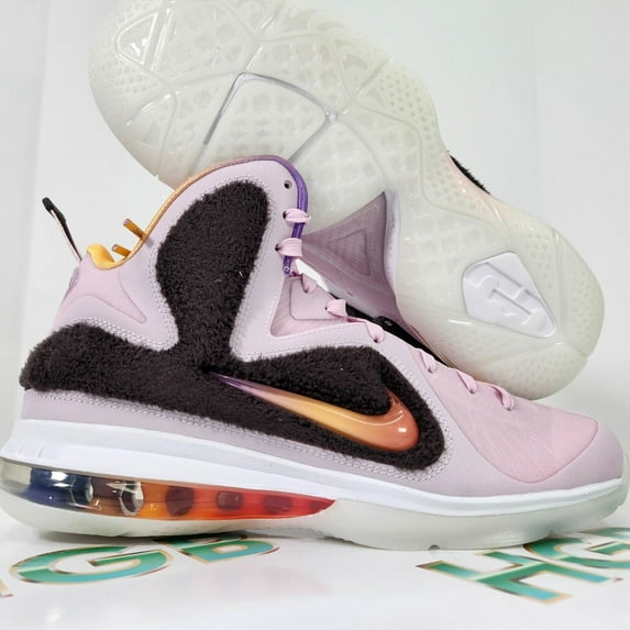 Nike LeBron IX Regal Pink / Multi - Color DJ3908-600 Men's Size 10