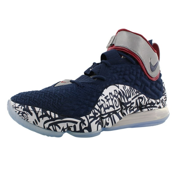 Nike Lebron Vxii Fp Unisex Shoes Size 3.5, Color: Navy/White