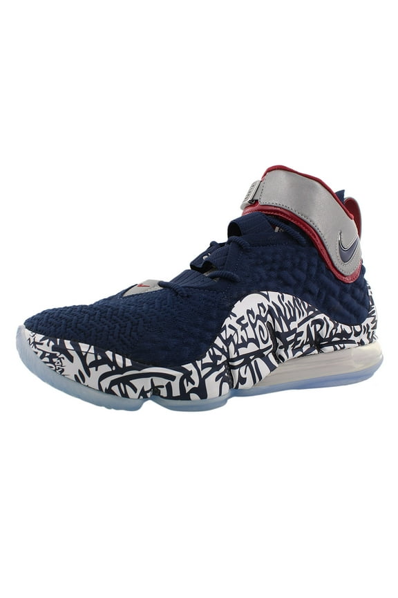 Lebron Vxii Fp Unisex Shoes Size 4, Color: Navy/White