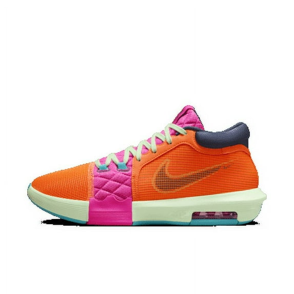 Nike Lebron Witness VIII Men's Basketball Shoes Color: Orange Blue Fuchsia Size: 10