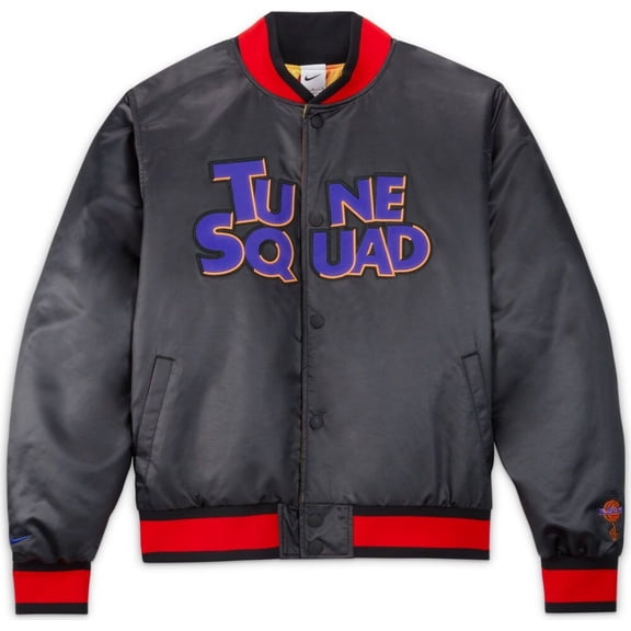 Nike Lebron Space Jam Tune Squad Varsity Men's Jacket Black DJ3891-010