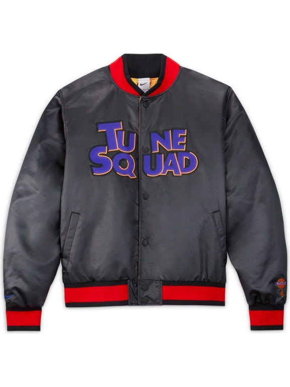 Lebron Space Jam Tune Squad Varsity Men's Jacket Black DJ3891-010