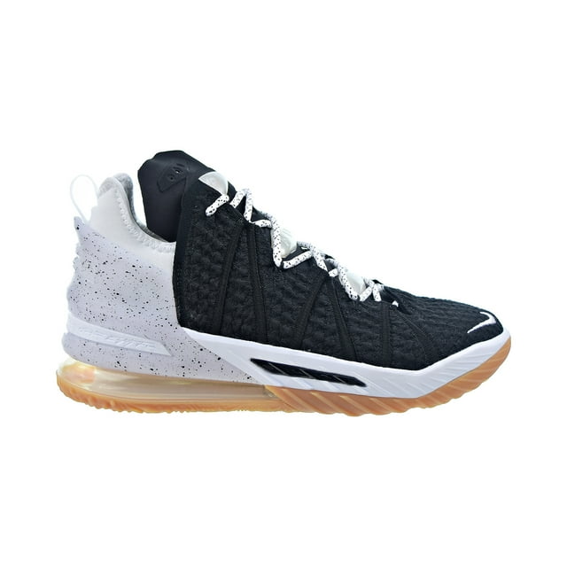 Nike Lebron XVIII Men's Basketball Shoes BlackWhiteGum cq9283007