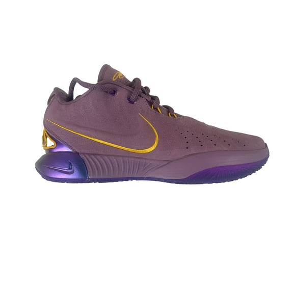 Nike Lebron XXI "Freshwater" Basketball Shoes Violet Dust University Gold Size 10 FV2345-500