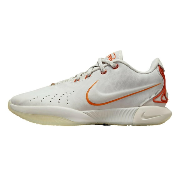 Nike Lebron XXI Light Bone/Campfire Orange FV2345-001 Men's Size 8