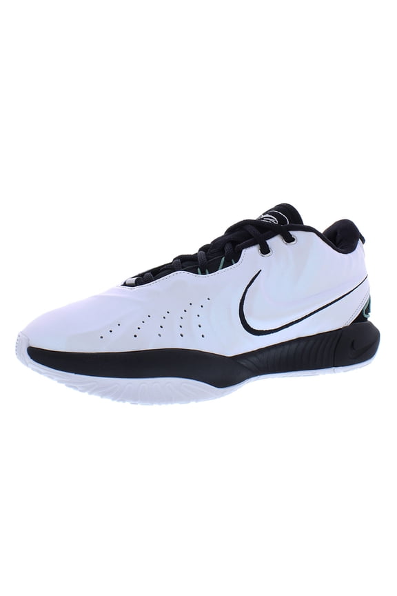 Lebron XXI Unisex Shoes Size 12, Color: White/Black/Bicoastal