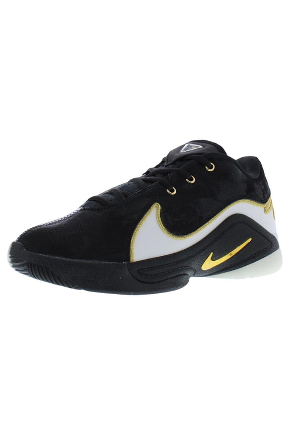 Lebron XXII Split GS Boys Shoes Size 6, Color: White/Black/Metallic Gold
