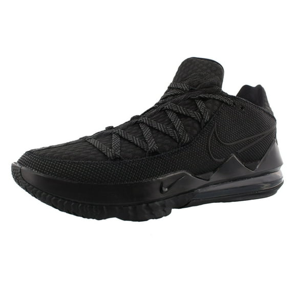 Nike Lebron Xvii Low Unisex Shoes Size 6.5, Color: Black/Black