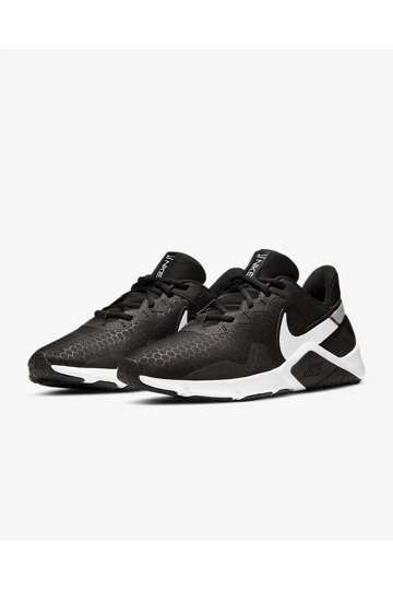 Nike Legend Essential 2 Mens Black Training Athletic Sneakers Size 10.5 with box CQ9356 403 Nike Legend Essential 2 Black and Blue size 10.5  main image 2