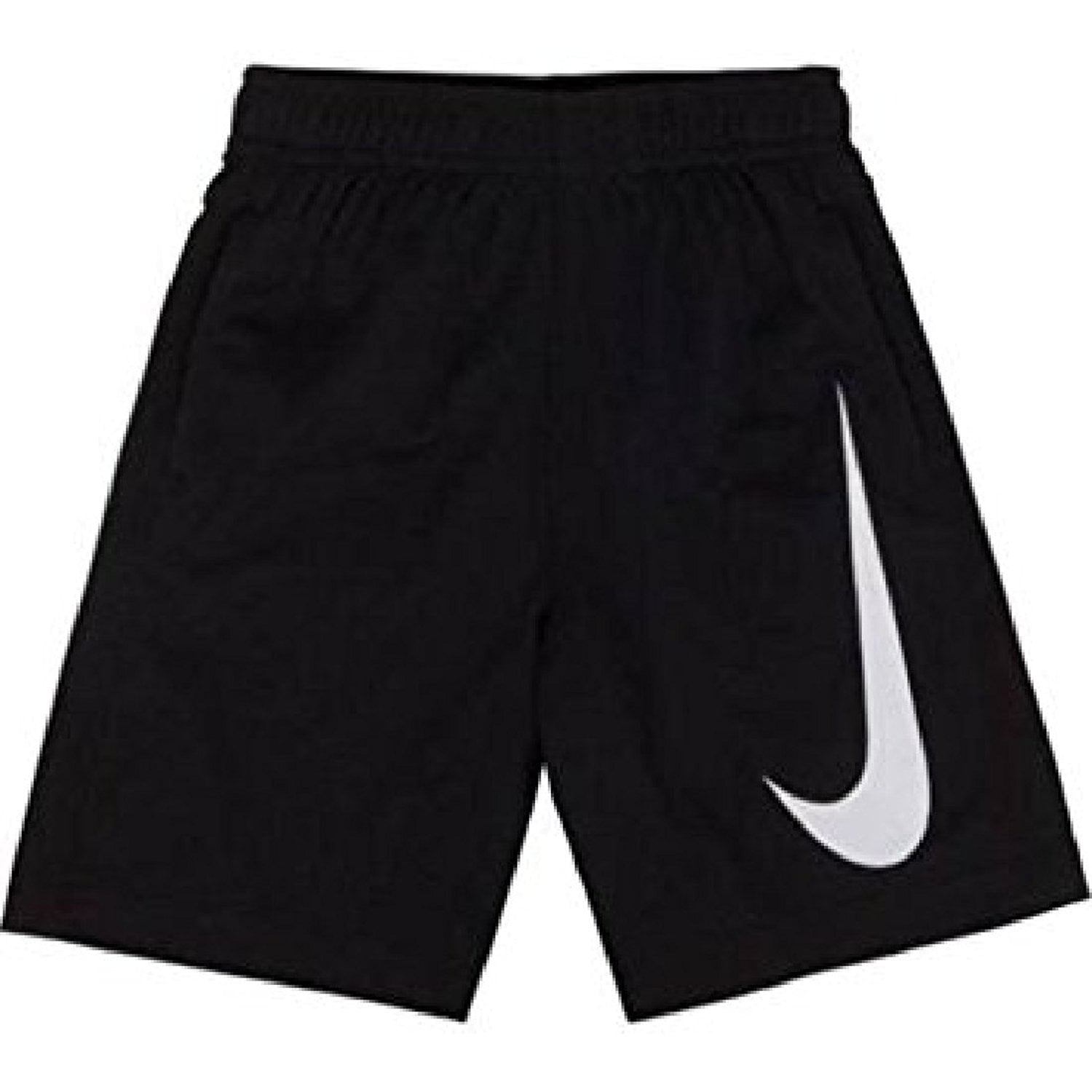 nike small logo shorts in black