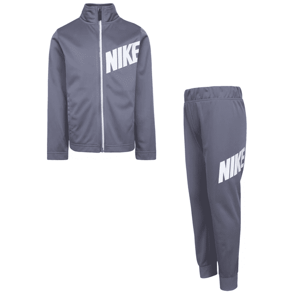 Nike Little Boys Core Full-Zip Jacket & Pants Set 2 Piece Tracksuit, Polyester, 18M, Machine Washable, Comfortable & Stylish