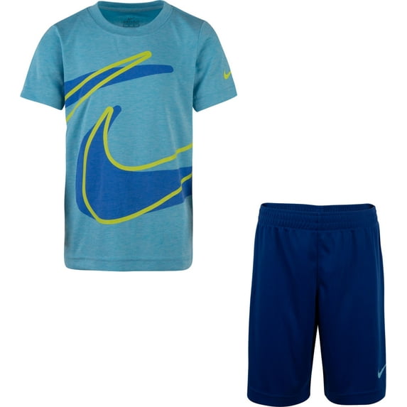 Nike Little Boys' Dri-FIT T-Shirt and Short Set