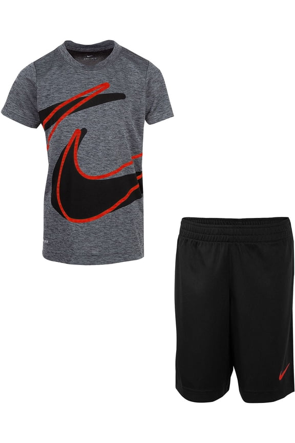 Little Boys' Dri-FIT T-Shirt and Short Set