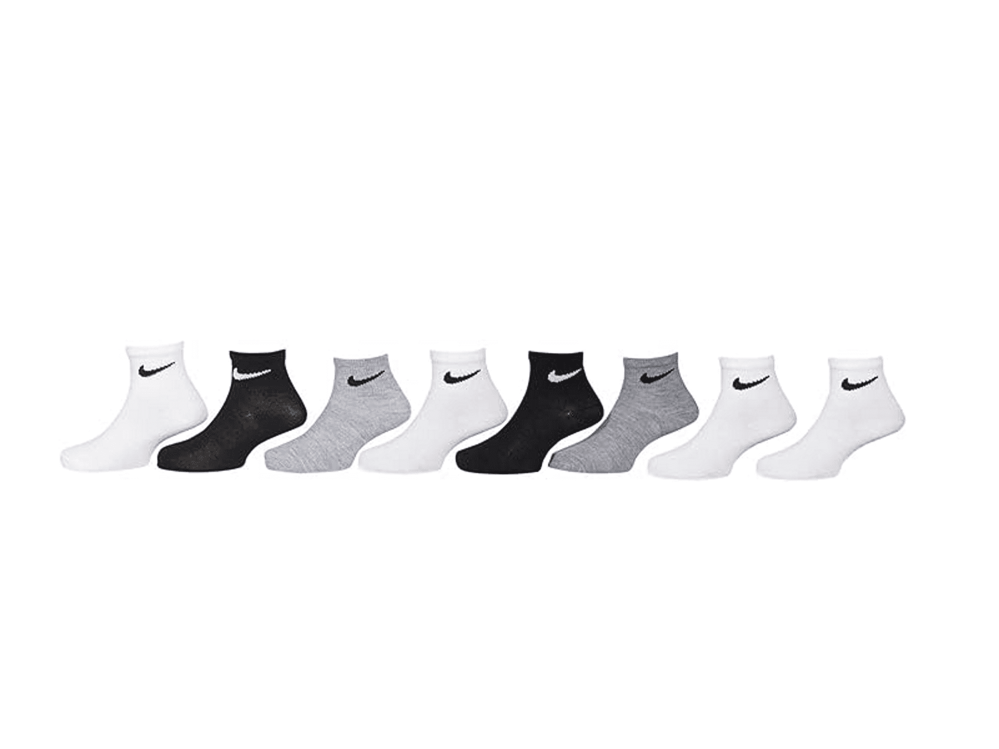 Nike Little Boys Lightweight Ankle Socks 8 Pack
