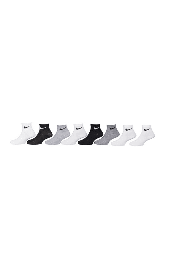 Little Boys Lightweight Ankle Socks 8 Pack