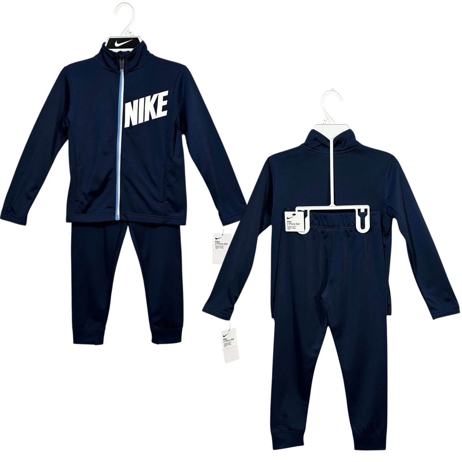 nike tracksuit set in navy