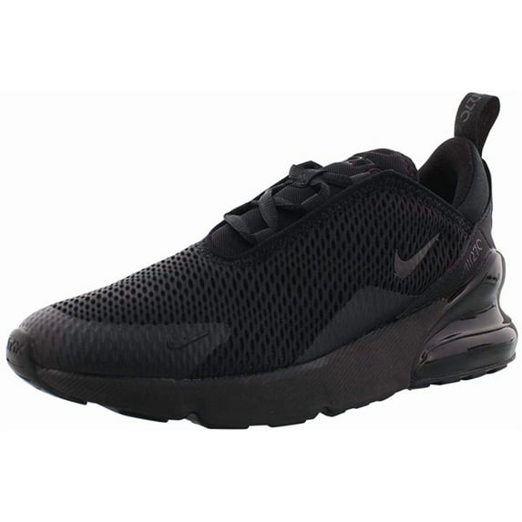 Little Kid's Nike Air Max 270 Black/Black-Black (AO2372 006) - 12