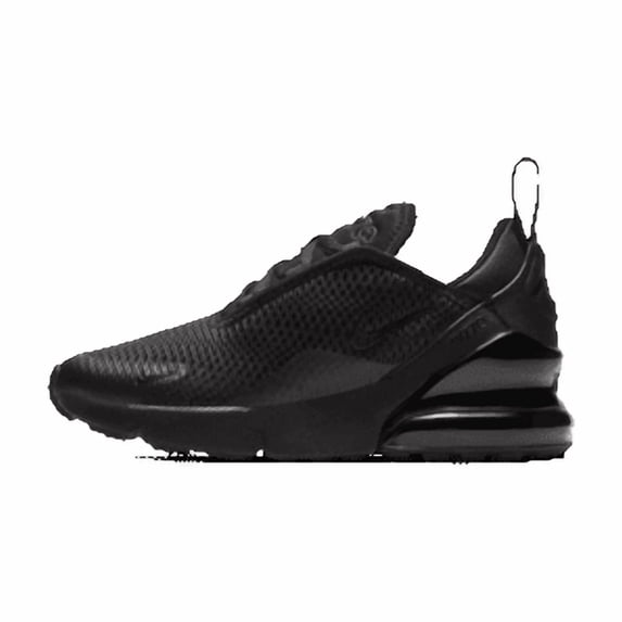 Little Kid's Nike Air Max 270 Black/Black-Black (AO2372 006) - 3