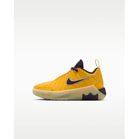 Nike Little Kids LeBron Witness IX (HV2271-700) Amarillo/Cave Purple