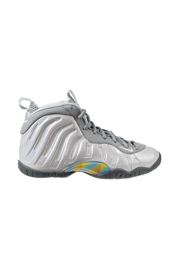 Little Posite One Big Kid's Shoes Light Smoke Grey-Blue Fury cu1054-001