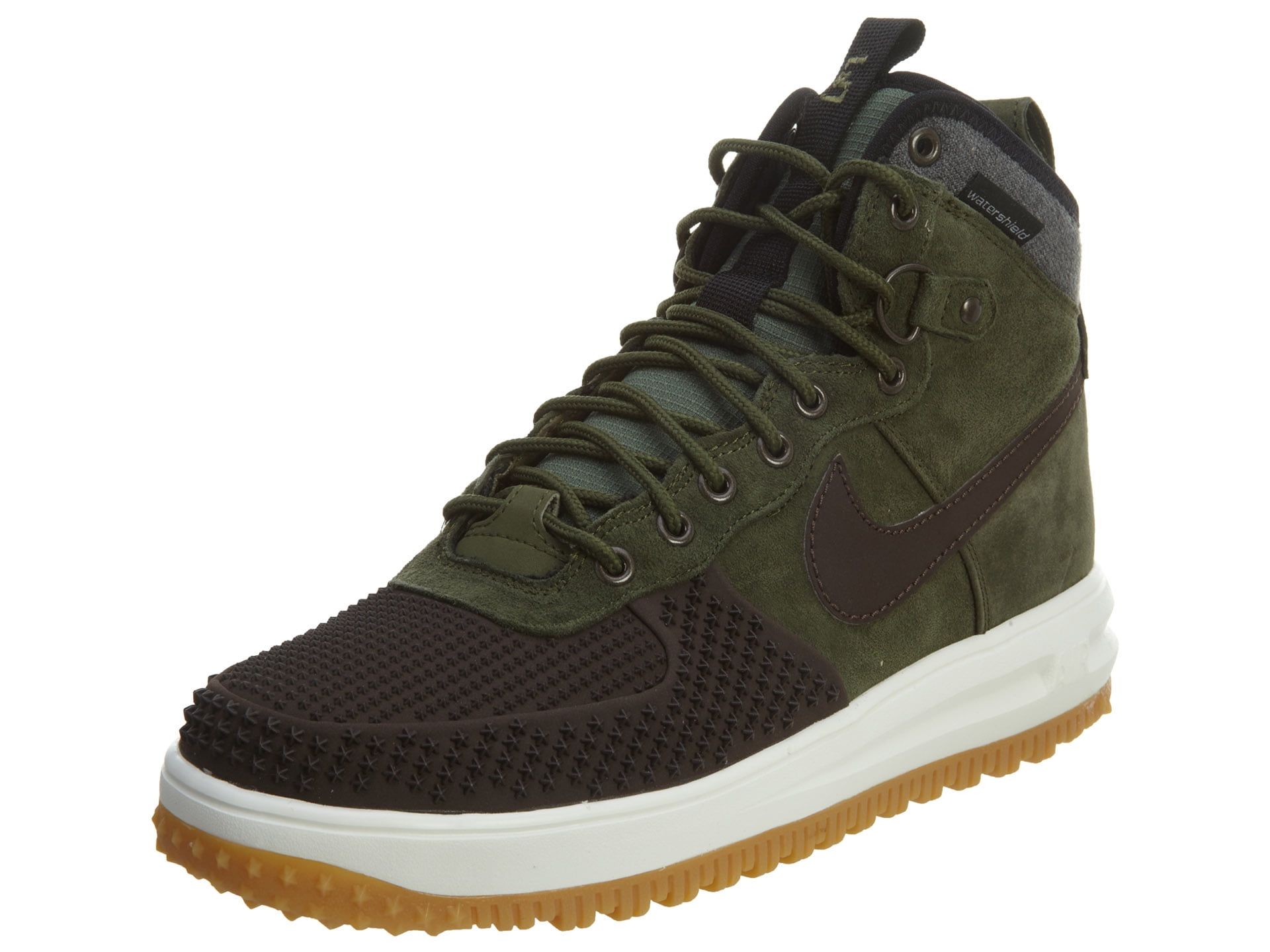 Nike Lunar Force 1 Duckboot Black Metallic Silver Anthracite