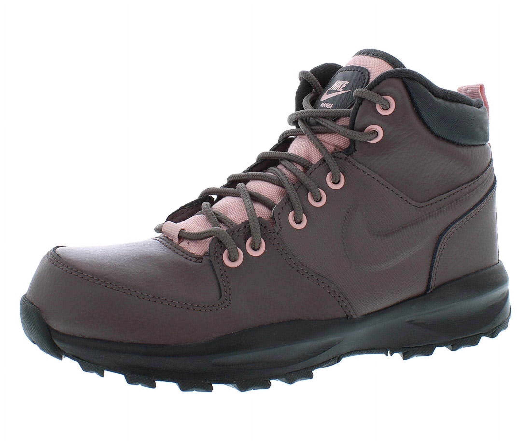 Nike Manoa Leather GS Girls Shoes Size 4.5 Color Violet Ore Violet Ore Walmart