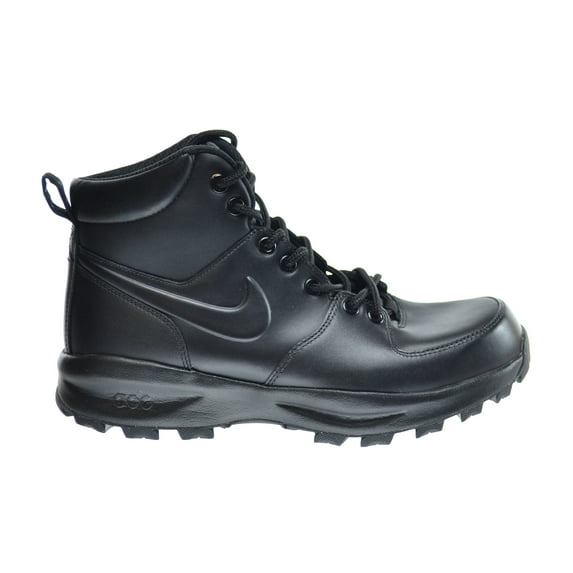 Men's Nike Manoa Leather Black/Black (454350 003) - 9.5