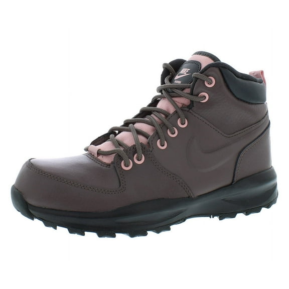 Nike Manua Ltr Boys Shoes Size 5.5, Color: Brown/Pink