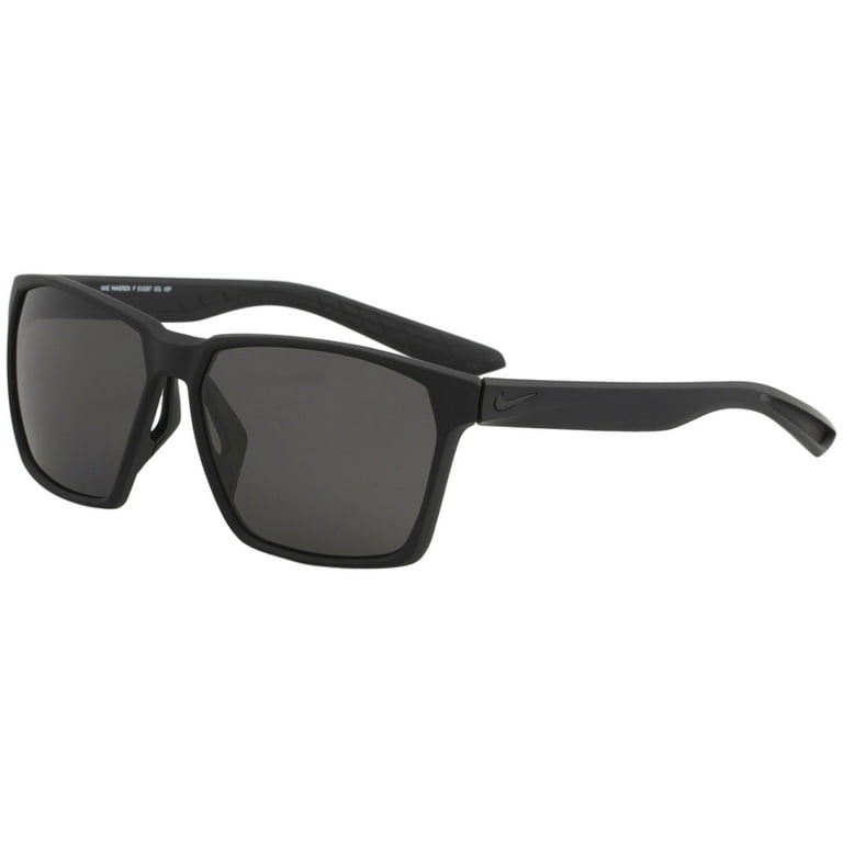 Nike Maverick EV1097 EV 1097 001 Matte Black Square Polarized Sunglasses 59mm Walmart