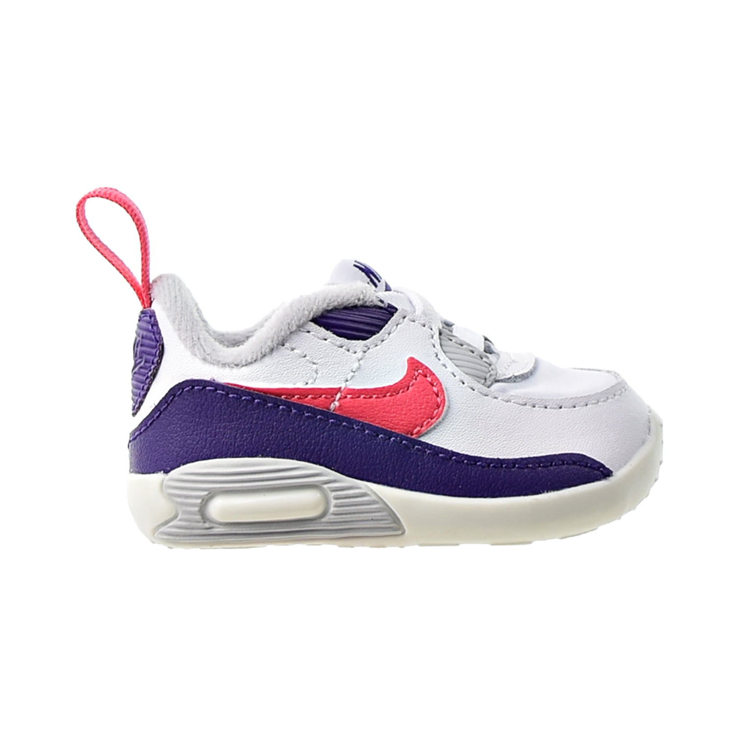 Nike Max 90 Crib (CB) Infants' Baby Shoes White-Flamingo-Grey Fog