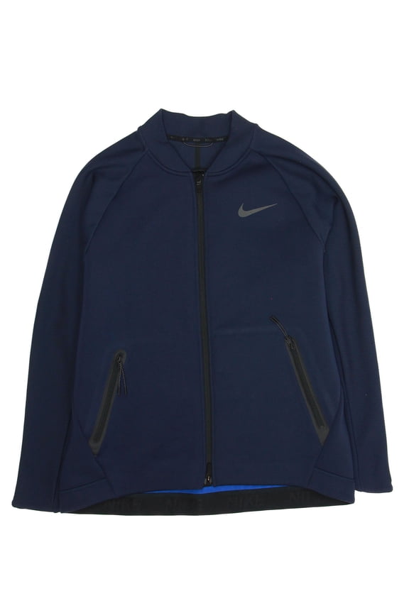 'Max Therma' Men's Dri-Fit Bomber Jacket (XLarge, Obsidian)