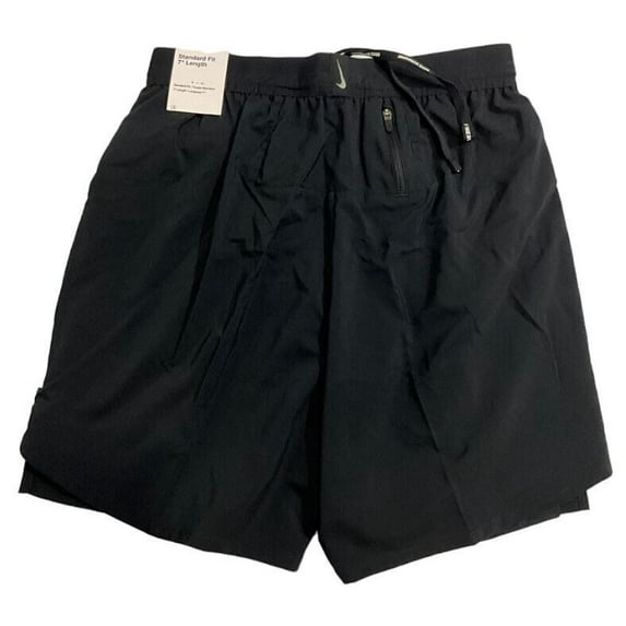 Nike Men 7'' Flex Stride 2-in-1 Black Running Shorts SIze Small (CT7943-010)