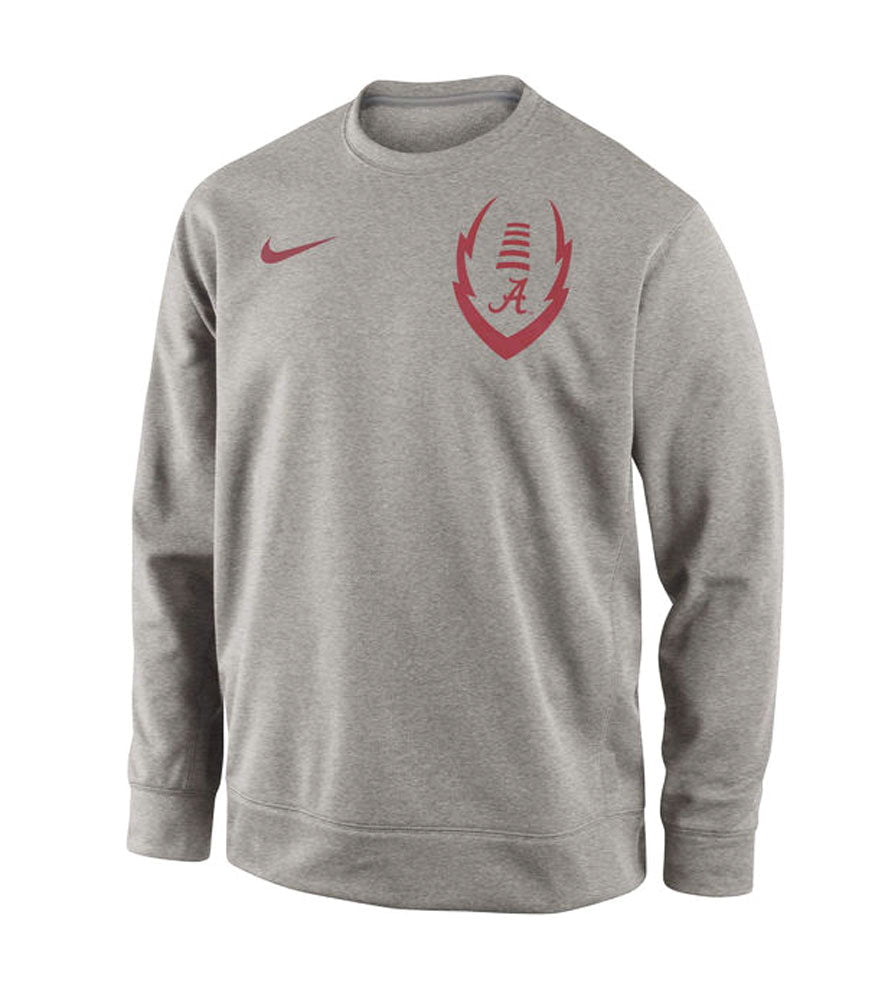 Nike Racing Louisville Club Fleece Men's Soccer Crew-Neck Sweatshirt Grey