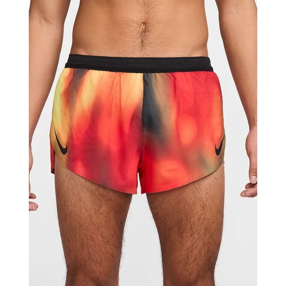 Nike Men Running, Lt Lemon Twist/Lt Crimson/Black/Black, L