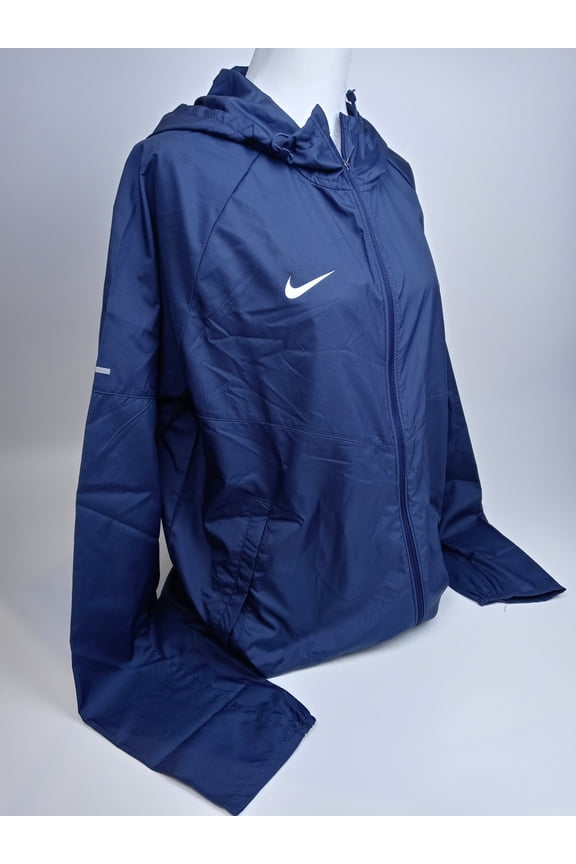 Men Size Medium Navy Runng Jacket