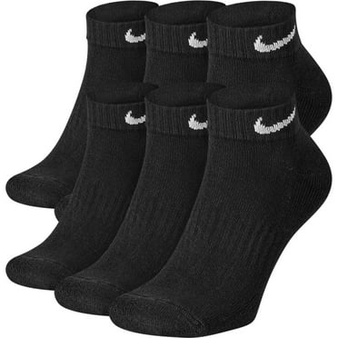 Nike Everyday Cushion Crew Socks, Unisex Nike Socks,, White/Black, Size(07)