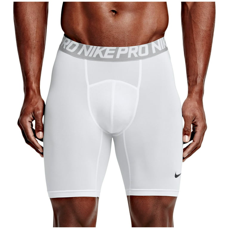 Nike Men's 6'' Pro Cool Compression Shorts - White - Size XXXL