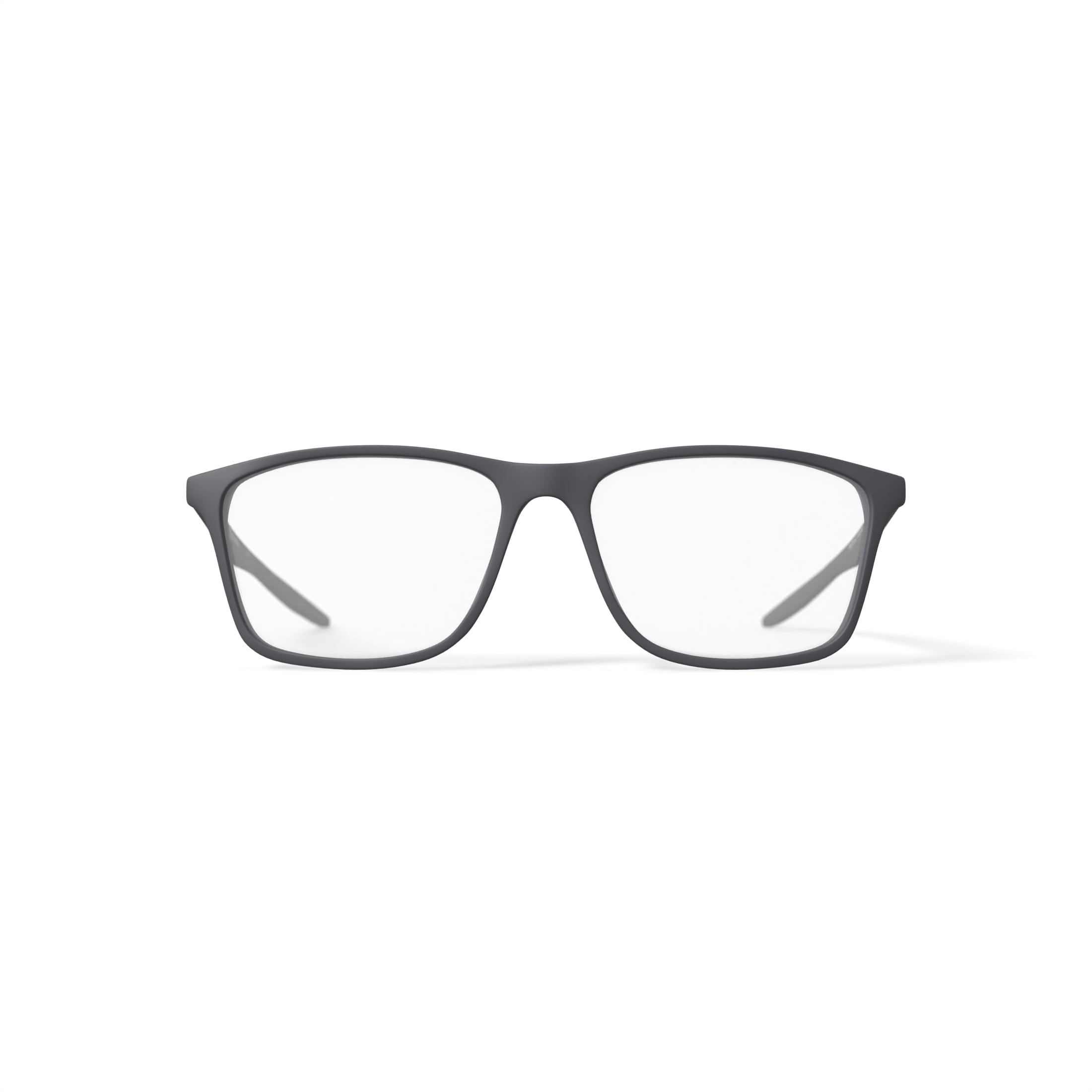 Nike Men's 7125G Prescription Eyeglasses with Case, Matte Black