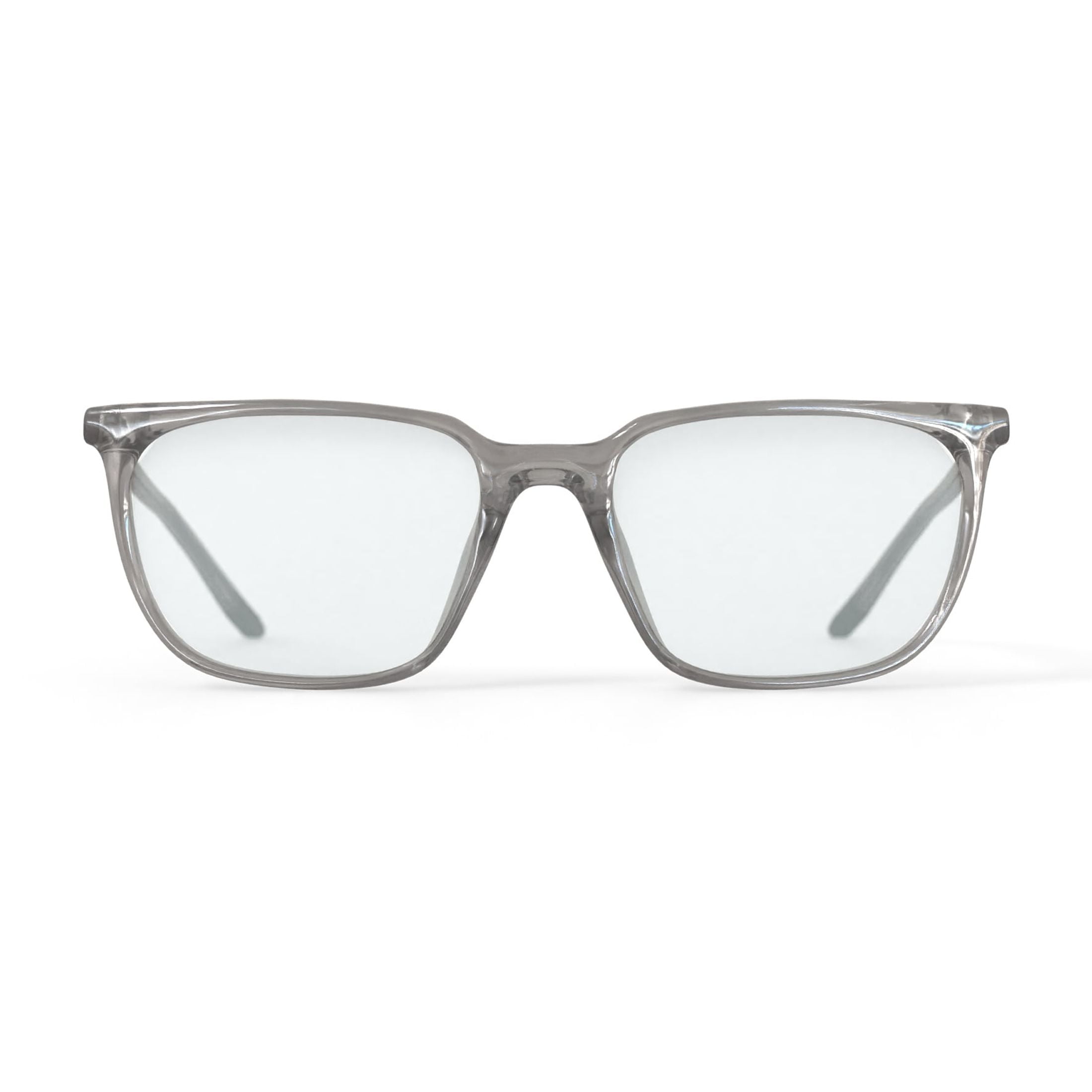 Nike Men's 7250G Prescription Eyeglasses with Case, Clear HSA/FSA